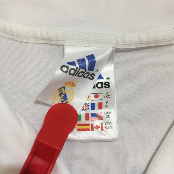 2002 Real Madrid Jersey Home Adidas XL - Read - Picture 2 of 5
